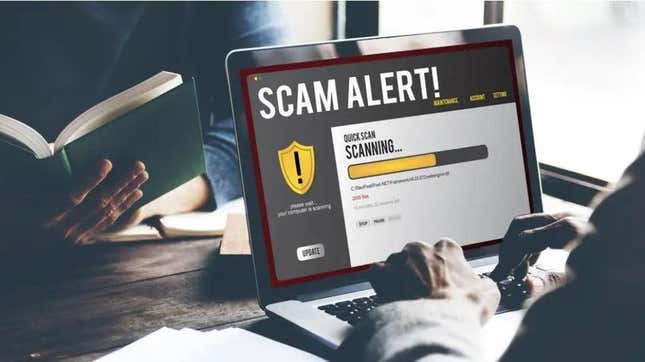 Image for article titled Here Are the Top Internet Scams According to the FBI