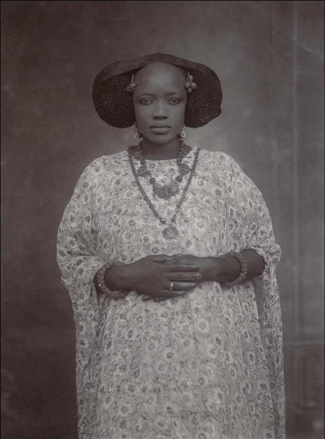 Unknown Artist (Senegal): Portrait of a Woman, ca. 1910.