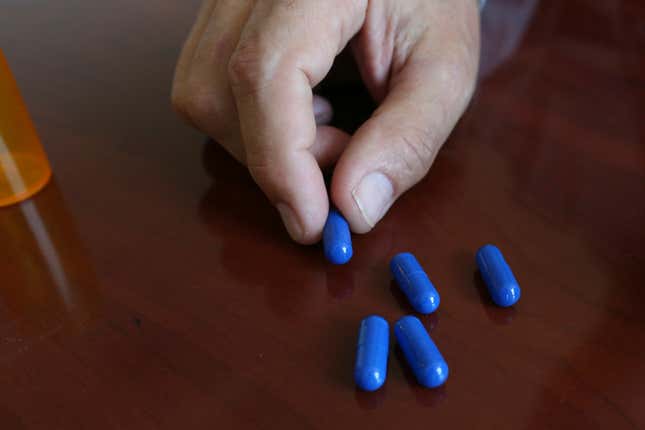 Capsules used in a dronabinol trial for sleep apnea treatment