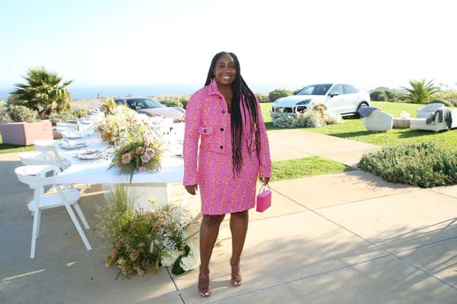 The Cut’s Editor-in-Chief Lindsay Peoples Wagner attends The Cut’s How I Get It Done Dinner Presented By Porsche on July 28, 2021 in Malibu, California.