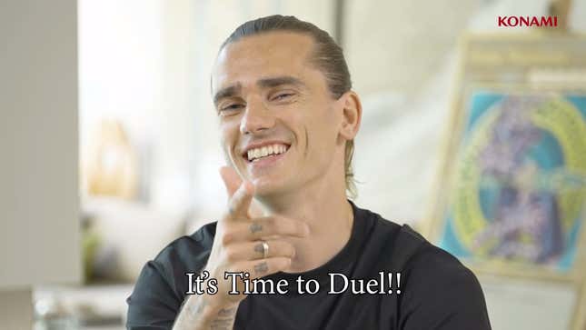 Image for article titled Antoine Griezmann Is A Yu-Gi-Oh! Ambassador