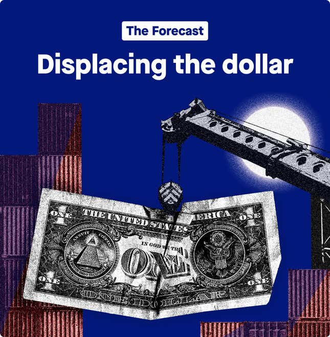 Image for article titled ✦ Will sanctions and inflation displace the dollar?
