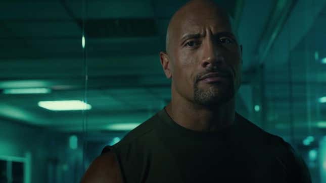 johnson as hobbs in fast and furious