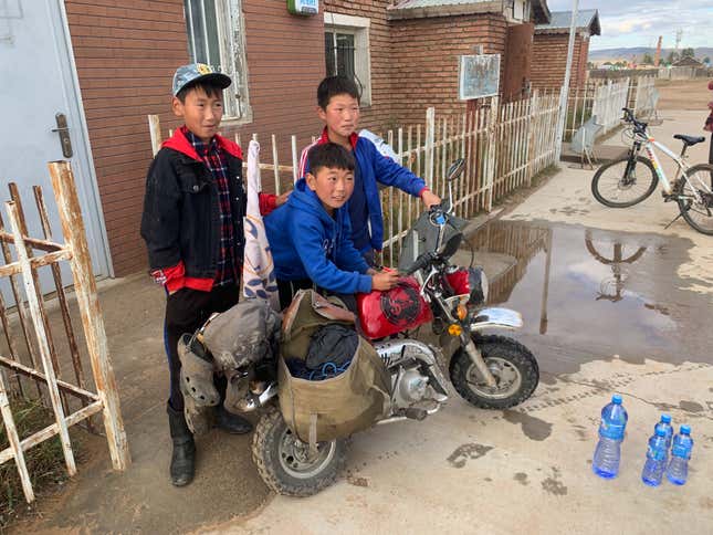Image for article titled Riding a Monkey Bike Across Mongolia Is Amazing and Painful