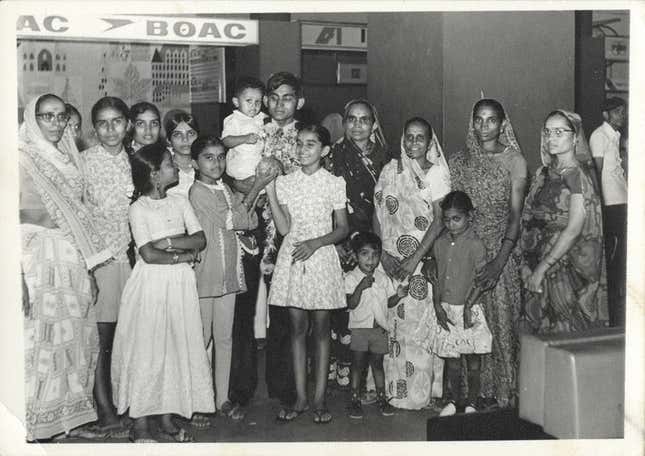 The Patel family in Mehsana.