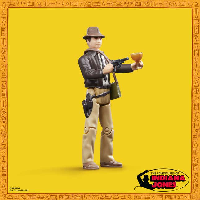 Image for article titled Hasbro's Latest Retro Indiana Jones Figure Chose Wisely