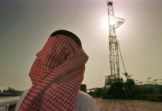 Saudi’s oil industry: untouchable.  AP Photo / John Moore