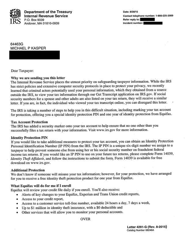 Image for article titled A rare detailed look inside the IRS’s massive data breach, via a security expert who was a victim