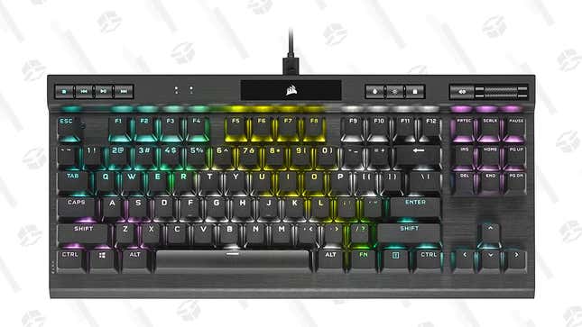 Corsair K70 RGB TKL Mechanical Gaming Keyboard | $90 | Amazon