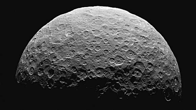 Ceres imaged from 14,000 miles away.