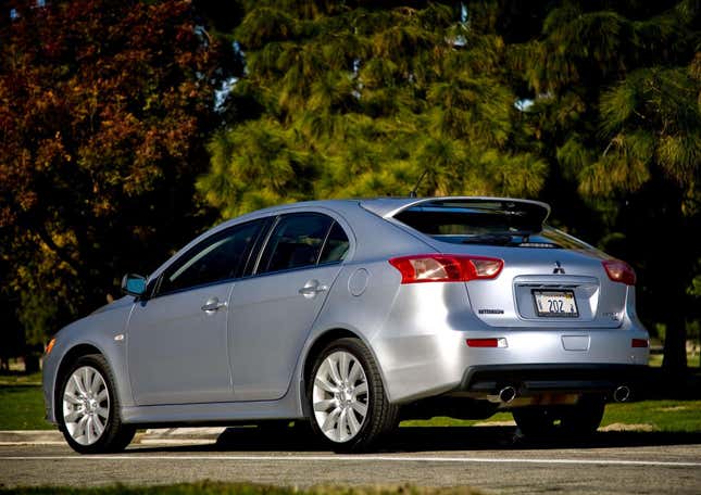 Image for article titled Forgotten Cars: Mitsubishi Lancer Ralliart/Sportback Ralliart