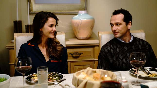Keri Russell and Matthew Rhys in The Americans