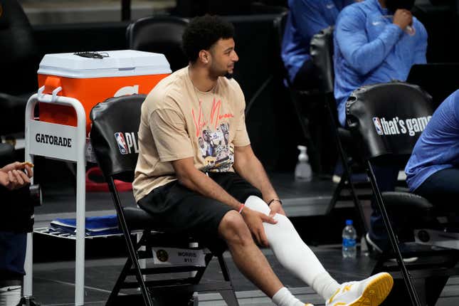 Denver’s Jamal Murray was just one of a host of NBA stars who missed significant action this season.