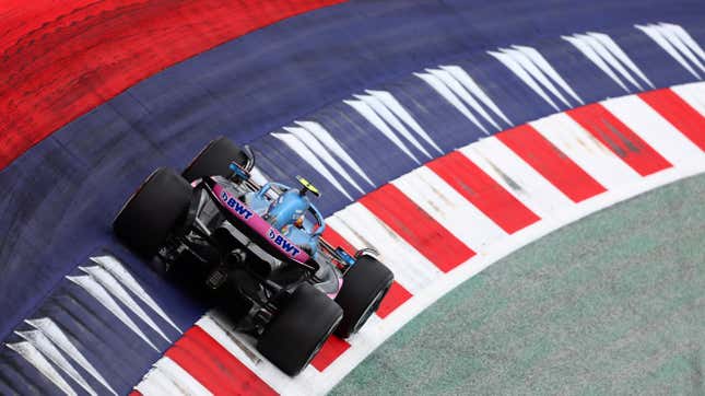  Esteban Ocon of France driving the (31) Alpine F1 A523 Renault on track during the F1 Grand Prix of Austria at Red Bull Ring on July 02, 2023 in Spielberg, Austria.