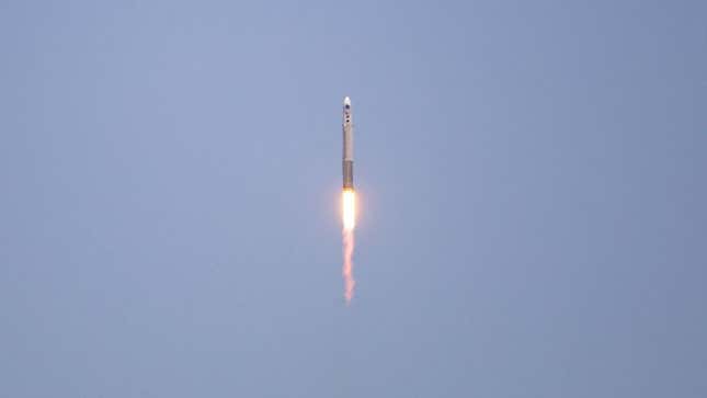 Astra’s Rocket 3 during the failed TROPICS mission in June 2022. 