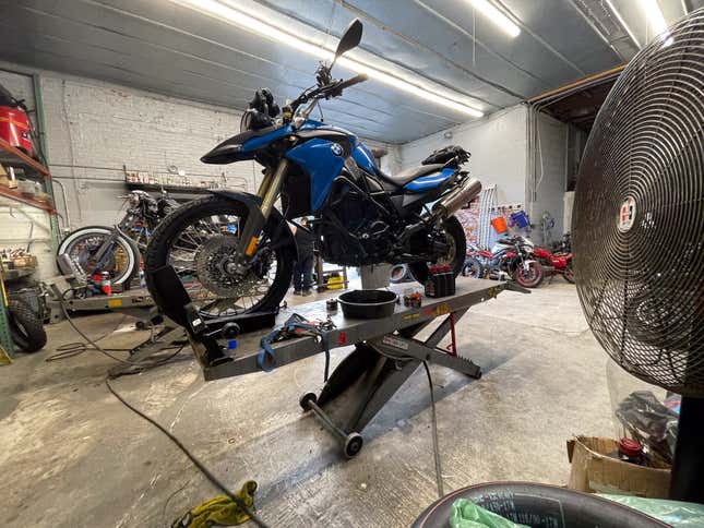 Image for article titled Here&#39;s Everything I Had To Fix Before A 100 Mile Trail Ride On My BMW F800GS