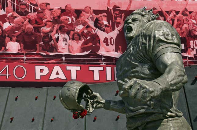 Let’s try to all remember what Pat Tillman stood for this Memorial Day.