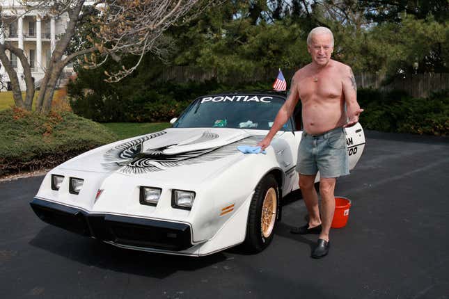 Vice President Biden ditched a day of presiding over the Senate to “give the twin cannons some sun.”