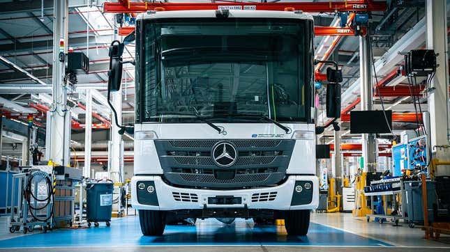 The Mercedes-Benz eEconic and eActross are the cleanest trash trucks around.