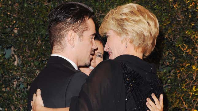 Image for article titled Attention Colin Farrell, Emma Thompson: Can I Be Your Third?