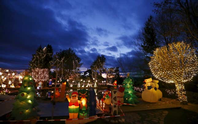 Image for article titled Photos: See the world light up for the holidays
