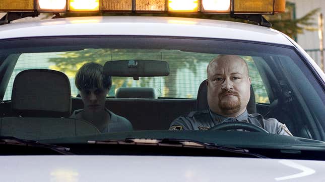 Image for article titled Cop Getting Tired Of Driving Dylann Roof To Burger King For Lunch Every Day