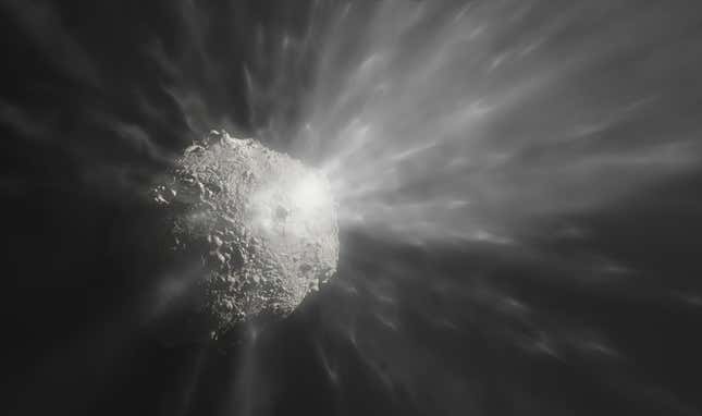 Asteroide Dimorphos, DART, impacto asteroide, VLT, ESO.