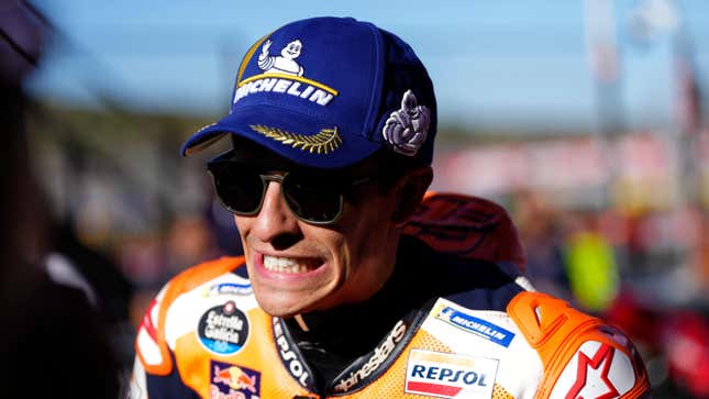 Image for article titled Six-Time MotoGP World Champion Marc Marquez Admits He’s an ‘Asshole’ On Track