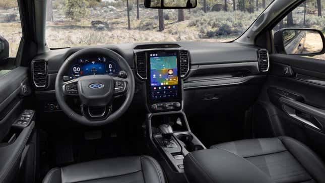 2024 Ford Ranger interior