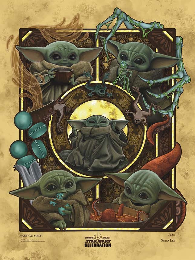 Image for article titled The Star Wars Celebration 2023 Art Show Is Full of Sights, Delights, and Ahsoka