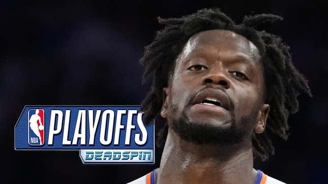Despite the Knicks’ 3-1 lead over the Cavs, Julius Randle has been absent.