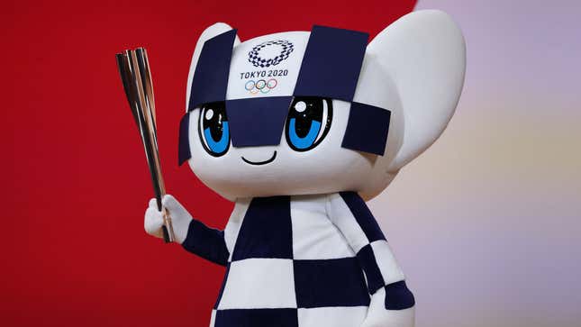 Image for article titled Olympic Mascot Explains For Hundredth Time He All Out Of Clean Urine