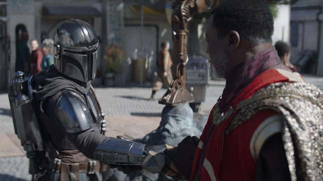 Image for article titled Why Does Everyone in The Mandalorian Talk Like That?