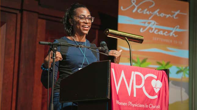 Photo of Regina Frost-Clark from CMDA 2022 President’s Heritage Award video