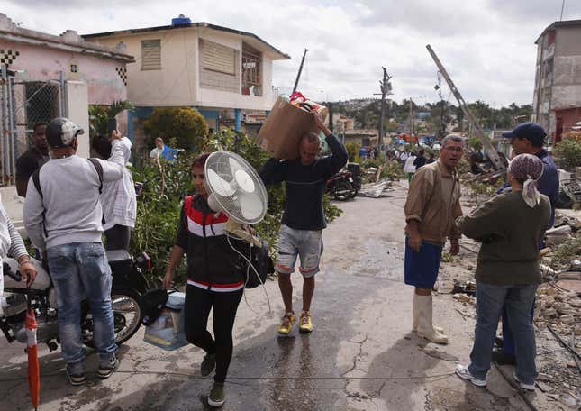 Image for article titled Photos: The aftermath of a rare and deadly tornado in Havana