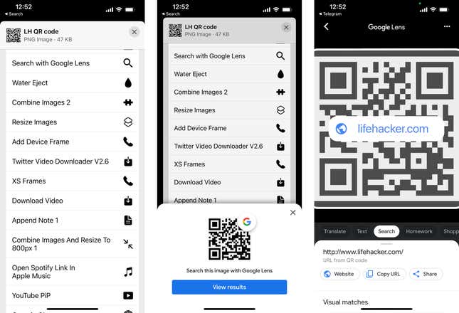 How To Scan A Qr Code From A Screenshot Or Picture On Iphone Or Android