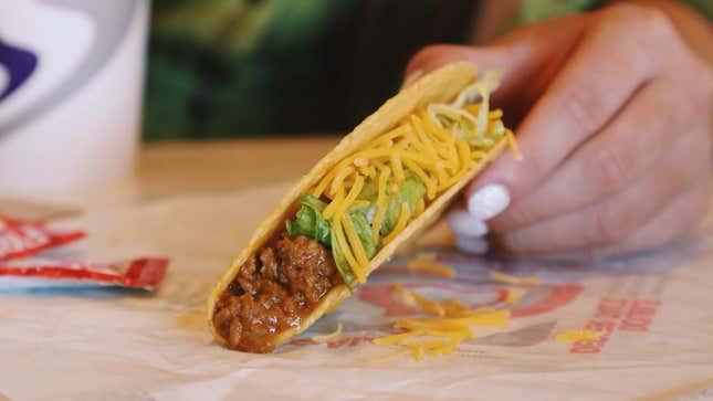Taco Bell Crunchy Taco product shot
