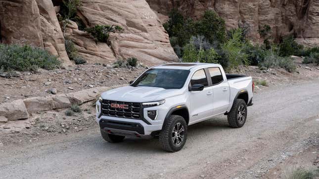 Image for article titled 2023 GMC Canyon Gets More Off-Road Performance, But Will Cost More Across New Lineup