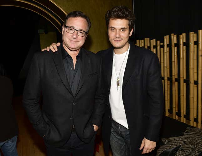 Image for article titled John Mayer and Jeff Ross Remember Bob Saget As They Drive His Prius Home From LAX