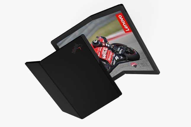 Lenovo X1 ThinkPad prototype folding screen laptop