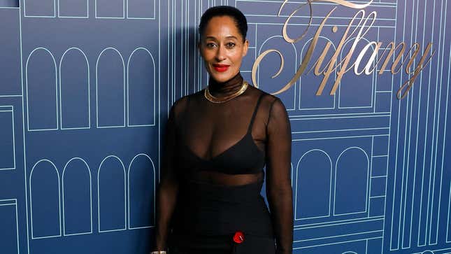Tracee Ellis Ross attends the reopening of The Landmark at Tiffany &amp; Co 5th Avenue on April 27, 2023 in New York City. 