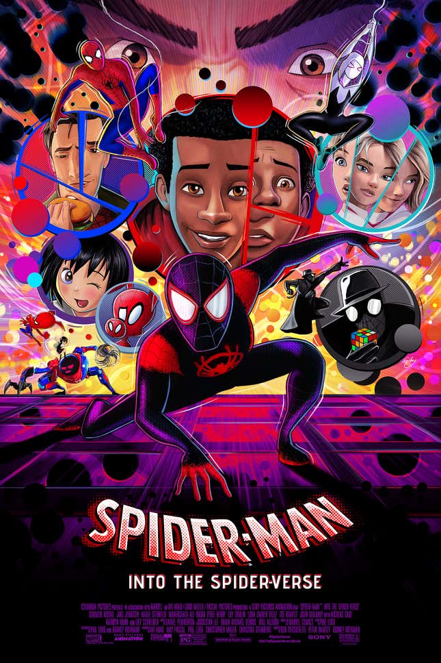 Into the Spider-Verse Comes Alive in All These Gorgeous Posters