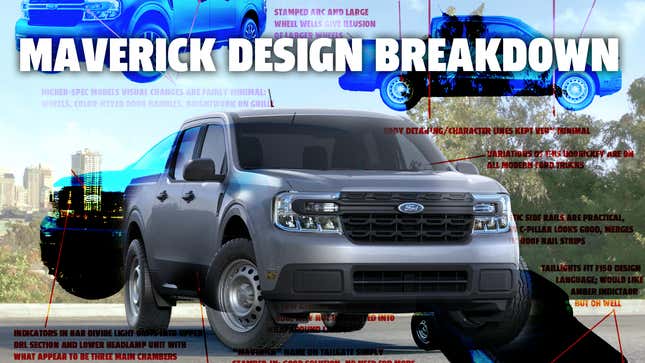 Image for article titled Let&#39;s Dig Into The Design Of The 2022 Ford Maverick