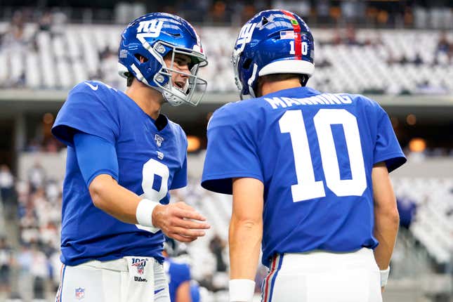 Eli Manning's advice for Giants quarterback Daniel Jones