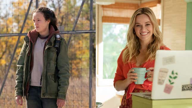 Bella Ramsey in The Last Of Us; Reese Witherspoon in Your Place Or Mine