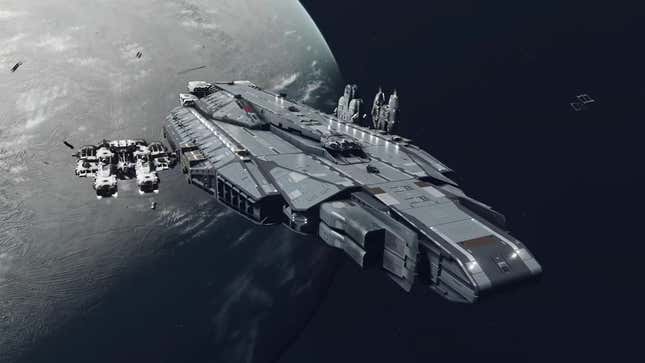Imagen para el artículo titulado Todos nos estamos divirtiendo construyendo naves espaciales icónicas de ficción en Starfield