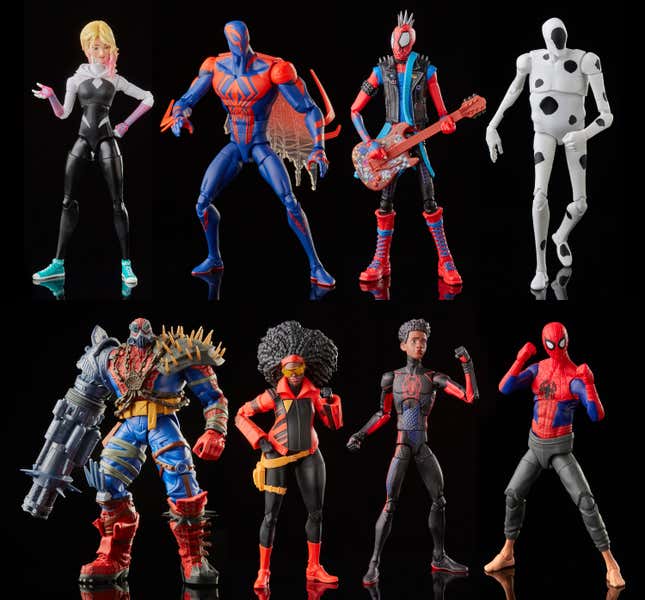Image for article titled This Week's Toy News Goes Across the Spider-Verse