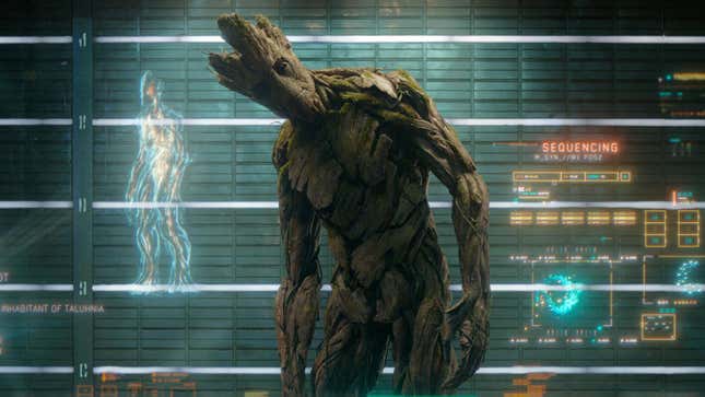 Groot in Guardians Of The Galaxy