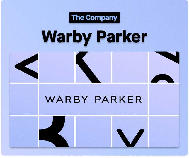Image for article titled ✦ Warby Parker’s simple vision
