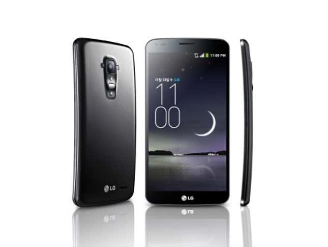 Image for article titled Here’s how LG’s self-healing G Flex smartphone could work